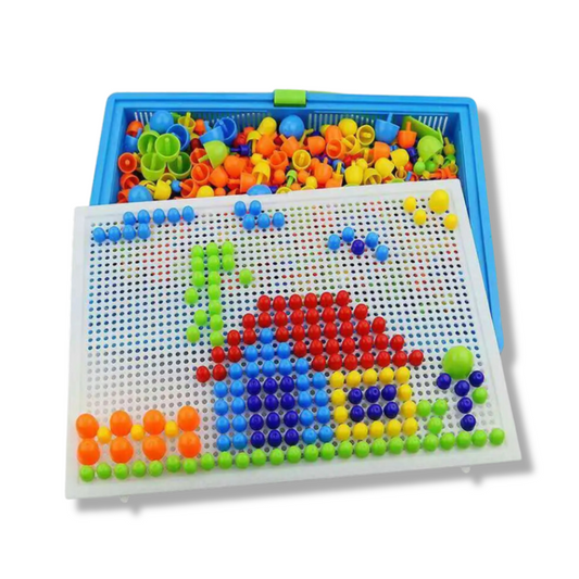 Nail Bead Puzzle Set - 296 Pieces