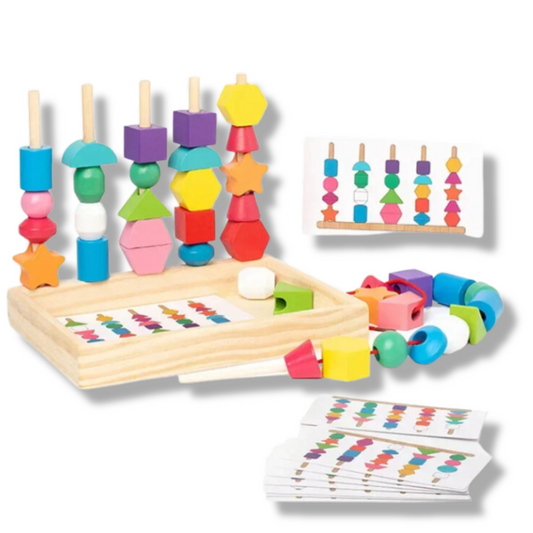 Wooden Color & Shape Matching Puzzle