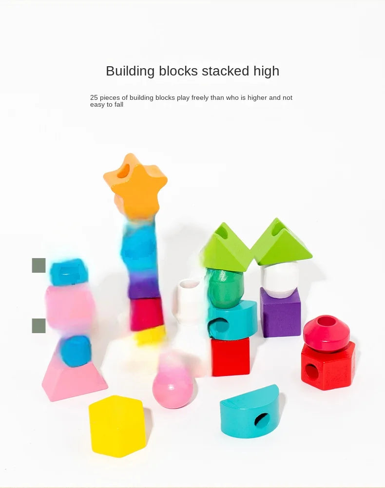 Wooden Color & Shape Matching Puzzle