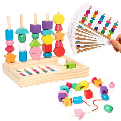 Wooden Color & Shape Matching Puzzle