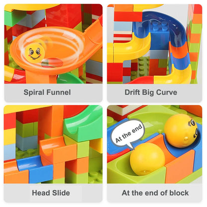 Marble Race Run Building Blocks