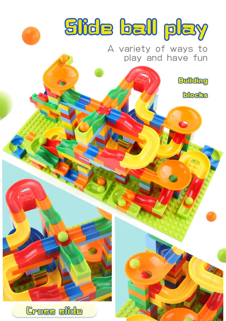 Marble Race Run Building Blocks