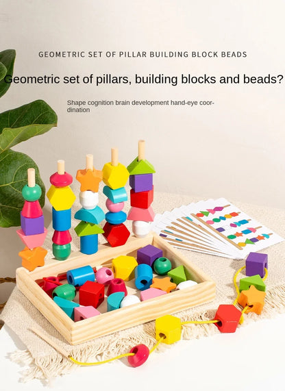 Wooden Color & Shape Matching Puzzle