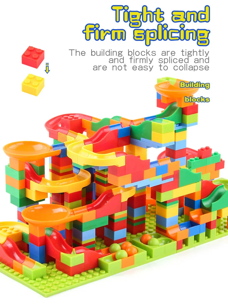 Marble Race Run Building Blocks